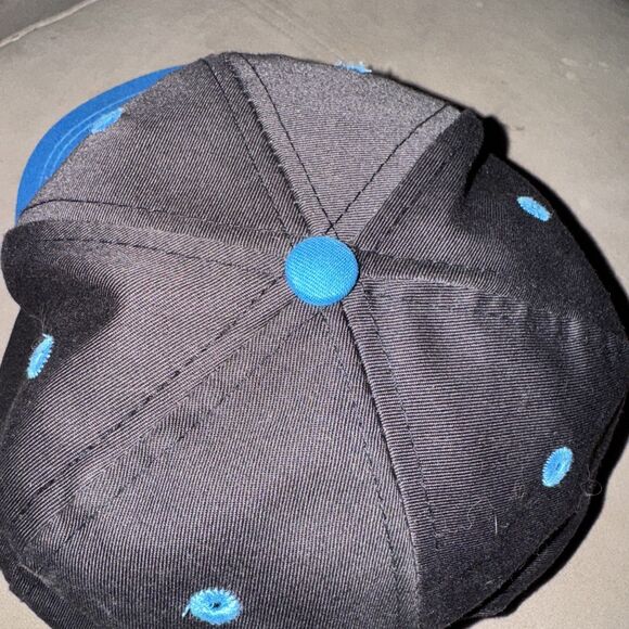 VINTAGE Tampa Bay Devil Rays Hat Cap Snap Back MLB Baseball Logo 7 90s - Picture 5 of 9